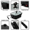 Zone Tech 12V Roaster with Glass Lid Portable Non-Stick - 11.5 inch Pan Stay-Cool Handles, Rapid Heat Up, Perfect For Camping, Picnic and more - 3 of 4