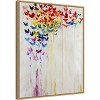 Amanti Art Butterfly Spectrum II by Jodi Maas Canvas Wall Art Print Framed 23-in. x 28-in. - 3 of 4