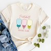 Simply Sage Market Pickleball Checkered Paddles Short Sleeve Tee - 3 of 4