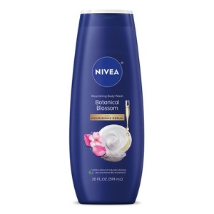 Nivea Nourishing Botanical Blossom Body Wash for Dry Skin - 20 fl oz - 1 of 4
