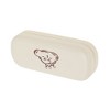 Unique Bargains Eyeglasses Case 6.3"x2.36"x1.18" Beige 1 Pc - 2 of 4