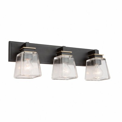 Artcraft Lighting Eastwood 3 - Light Sconce in  Black/Brass