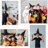4E's Novelty Black Witch Hat – 14" Pop-Up Oxford Witch Costume Accessory for Adults & Kids - 4 of 4