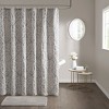 Gracie Mills Pineda Damask Jacquard Shower Curtain - 3 of 4