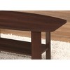 Laminate 3-Piece Coffee and End Table Set with Ample Surface and Lower Shelves for Living Room or Family Room - 4 of 4