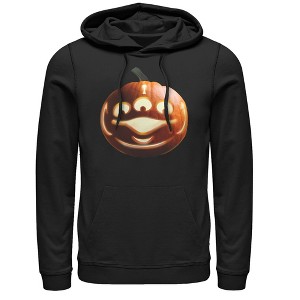 Men's Toy Story Halloween Alien Pumpkin Pull Over Hoodie - 1 of 3