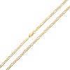 Unisex 14k Gold 2.5mm Figaro Chain Necklace - 2 of 4