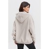 Magnlens Womens Hoodies Oversized Pullover Trendy Fall Sweatshirts Winter Fleece Comfy Cotton Long Sleeve - 2 of 4