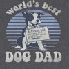 Social Collective Men's Worlds Best Dad Short Sleeve Graphic Cotton T-Shirt - Dark Heather XXL - 2 of 3