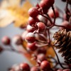 Sullivans Rustic Fall Berry Leaf Wreath - 2 of 3