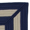 Colonial Mills Afra Braided Rug, Navy 42"x66", Rectangle Shape - 2 of 4