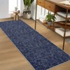 Modern Abstract Area Rugs for Living Room Soft Low-Pile Carpet Washable Rugs Indoor Foldable Printed Textured Floor Carpet Non Slip Rug - 2 of 4