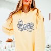 S.W.Smiley Less Screen More Self - Women's Lightweight Garment Dyed Sweatshirt - 2 of 4