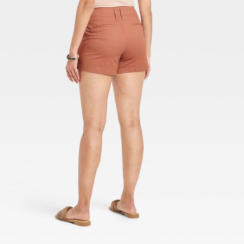 Women's High-Rise Everyday Chino Shorts - A New Day™, 3 of 14