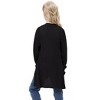 Girl's Open Front Cardigan Long Sleeve Knit Sweaters Kids Lightweight Cute Casual Loose Outerwear Coats with Pockets - 3 of 4