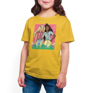 Boys' - Barbie - Spring Easter Barbie And Friend Short Sleeve Graphic T-Shirt - 1 of 3