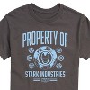 Men's - Marvel - Iron Man Property Of Stark Industries Short Sleeve Graphic T-Shirt - 2 of 4