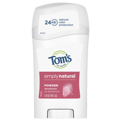 Tom's of Maine Simply Natural Deodorant Powder - 1.6oz