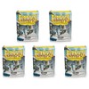 Dragon Shield 5 Packs Dragon Shield Classic Silver Standard Size 100 ct Card Sleeves Value Bundle! - 2 of 4