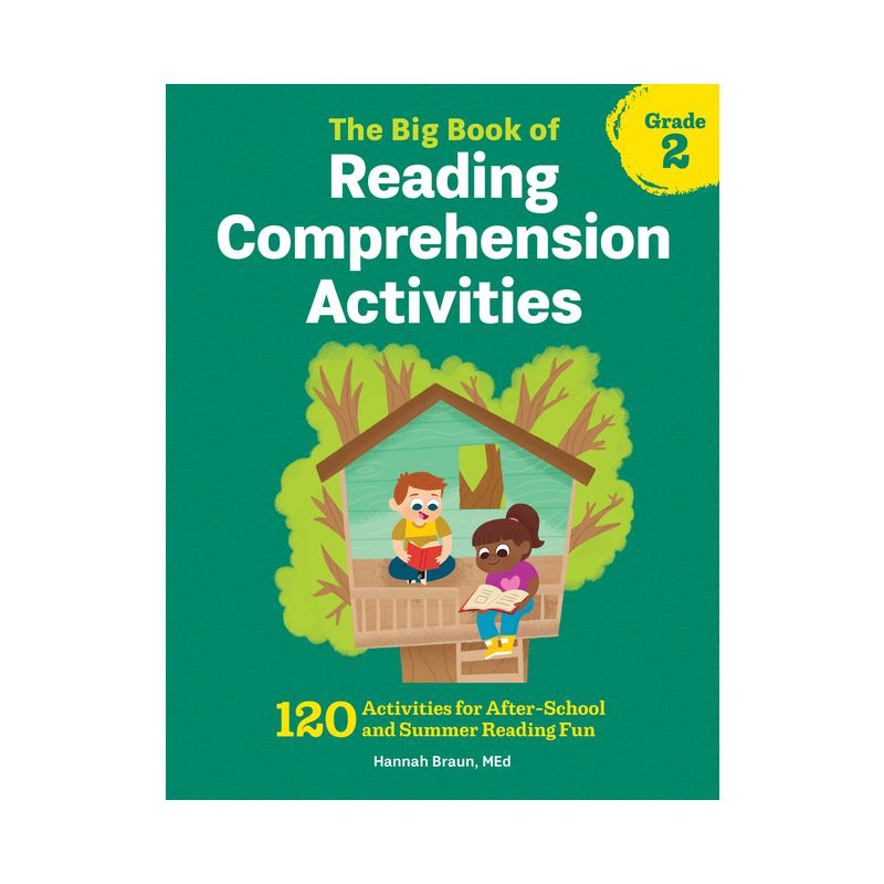 The Big Book of Reading Comprehension Activities, Grade 2 - by Hannah Braun (Paperback), 1 of 8
