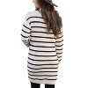 Women's Striped Sweater Dress - Grace & Lace - image 2 of 3