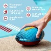 Sunlite Sports Waterproof Football, Outdoor Play, for Pool Beach Lake Park Water Toy, for Kids Children Teens Adults, Family Fun - Blue - 3 of 4