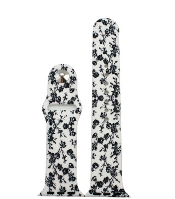 Olivia pratt printed silicone apple watch band
