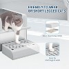 Stainless Steel Cat Litter Box, Large High-Wall Litter Pan with Cleaning Pedal, Anti-Scratch, Easy-Clean for Big Cats & Multi-Cat Homes - 4 of 4