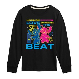Boys' - Disney - Lilo & Stitch Long Sleeve Graphic T-Shirt - 1 of 4