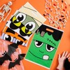Joyfy Halloween Party Favors 72 Pcs Plastic Halloween Trick or Treat Goodie Bag Kids Candy Bag Snacks Bags for Halloween Gifts Event Classroom Prizes - 4 of 4