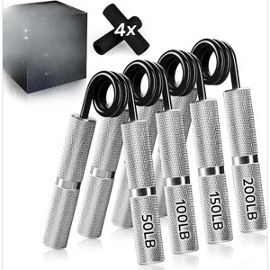 Adjustable Hand Gripper Set (50-300 lbs), Grip Strength Trainer for Forearm Workout & Rehabilitation - 1 of 4