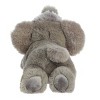 Aurora Small Elephant Calf Mini Flopsie Adorable Stuffed Animal Grey 8" - 4 of 4