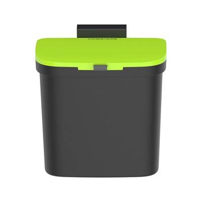 Chery Life 8.9x5.4x9" Plastic Kitchen Hanging Trash Can