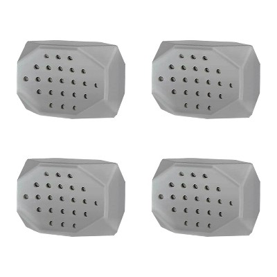 iMountek "4-Pack Jawline Exerciser for Men & Women - Double Chin Reducer, Jaw Trainer with 3 Resistance Levels" Grey