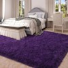 4-Piece Shag Rug Set, Ultra Soft 1.7" Thick, Non-Slip, for Bedroom or Living Room - 4 of 4