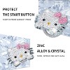 TruAIR Crystal Car Start Button Cover Ð Bling Engine Decor Sticker - 4 of 4