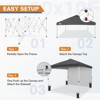 EAGLE PEAK Pop Up Canopy Tent with 1 Sidewall, Easy Setup Event Tent - 4 of 4