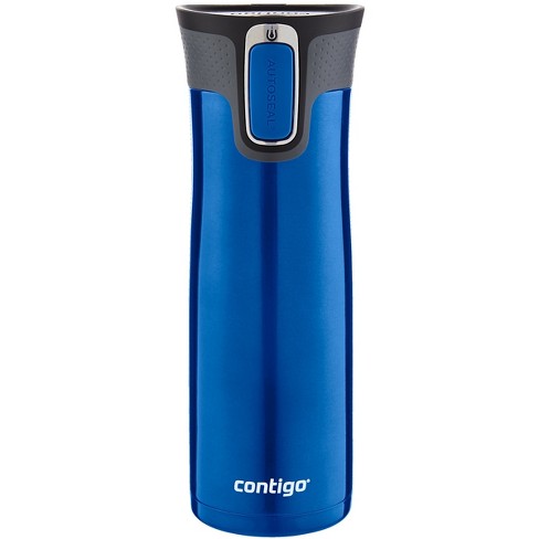 Contigo 20 Oz. West Loop 2.0 Insulated Stainless Steel Mug - Licorice  Metallic : Target