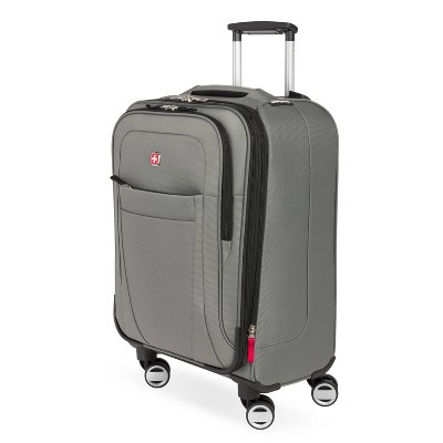 Swissgear Zurich Softside Carry On Spinner Suitcase Iron Gray Target