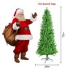 9 Ft Green PVC Artificial Christmas Tree For Living Room And Doorway Decoration - 3 of 4