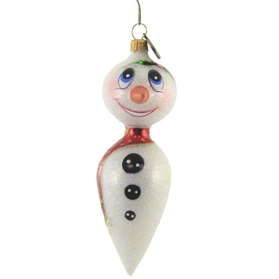 Blu Bom 5.5" Sparkles Christmas Ornament Snowman  -  Tree Ornaments