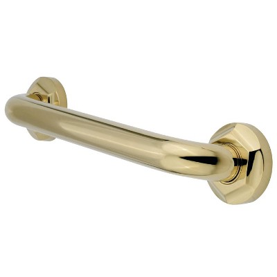 18" Metropolitan Decorative Grab Bar Polished Brass - Kingston Brass