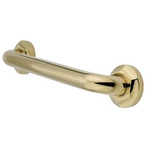 18" Metropolitan Decorative Grab Bar Polished Brass - Kingston Brass - 1 of 4