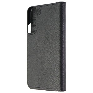 Case-Mate Genuine Leather Wallet Folio Case for Samsung Galaxy (S22+) - Black - 1 of 3