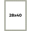 PosterPalooza | Sculpted Blue Picture Frame - UV Acrylic, Foam Board Backing, Hanging Hardware - 2 of 4