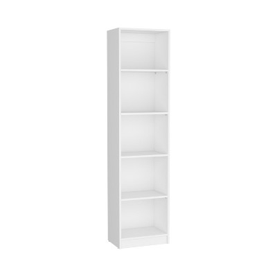 NicBex 5-Tier Corner Bookshelf,71.1 Inch Tall Corner Storage File Cabinet for Wall Corner,Home Office,Living Room