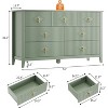Acekool 54" 7-Drawer Fluted Dresser, Wide Storage Organizer Cabinet, Entryway & Bedroom - 2 of 4