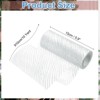Unique Bargains Sheer Nylon Glitters Wave Mesh Decorative Ribbon Trim 6 Inch 10 Yards - 2 of 4