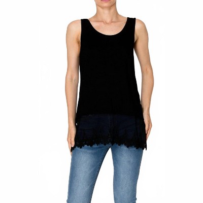 Women's Wo's Bethany Lace Tank - Origami