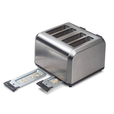 Hamilton Beach 4 Slice Toaster Brushed Stainless Steel - 24714